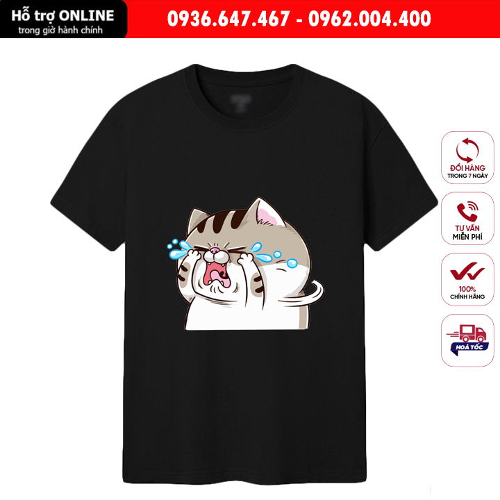 Áo Thun Unisex Nam Nữ Form Đẹp In Hình Ami Bụng Bự - Chất Vải Cotton Đẹp Mịn Mát