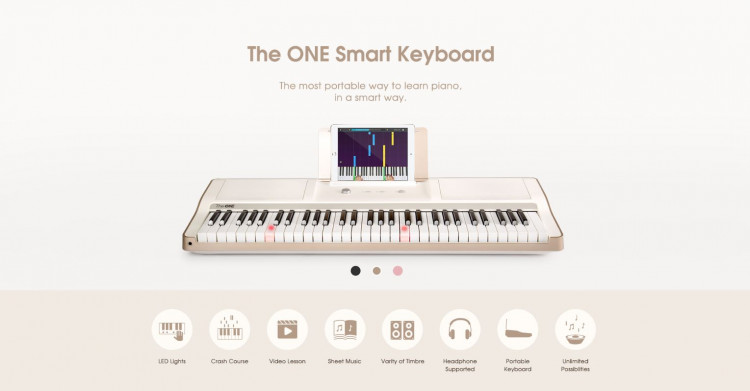 Đàn piano điện thông minh The ONE Light Keyboard