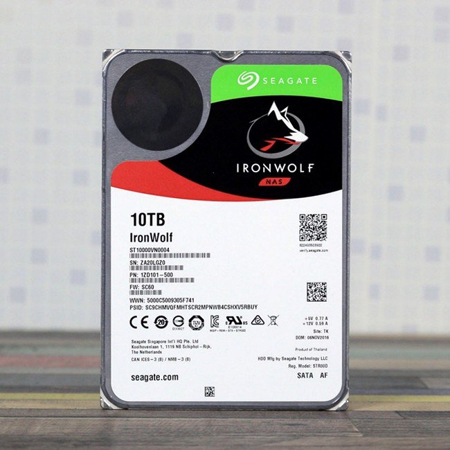 SEAGATE IronWolf ST10000VN0004 - Hàng chính hãng