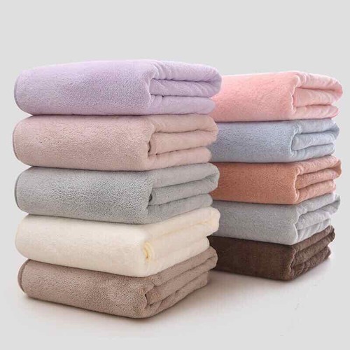Khăn tắm lông tuyết Hàn Quốc 140x70cm nặng tới 320gr