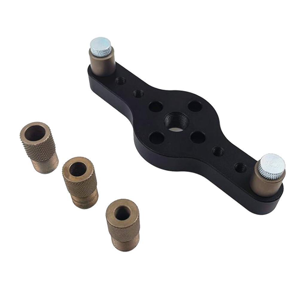 Woodworking Locator Puncher Self Centering Dowelling Jig Drill Sleeve Red