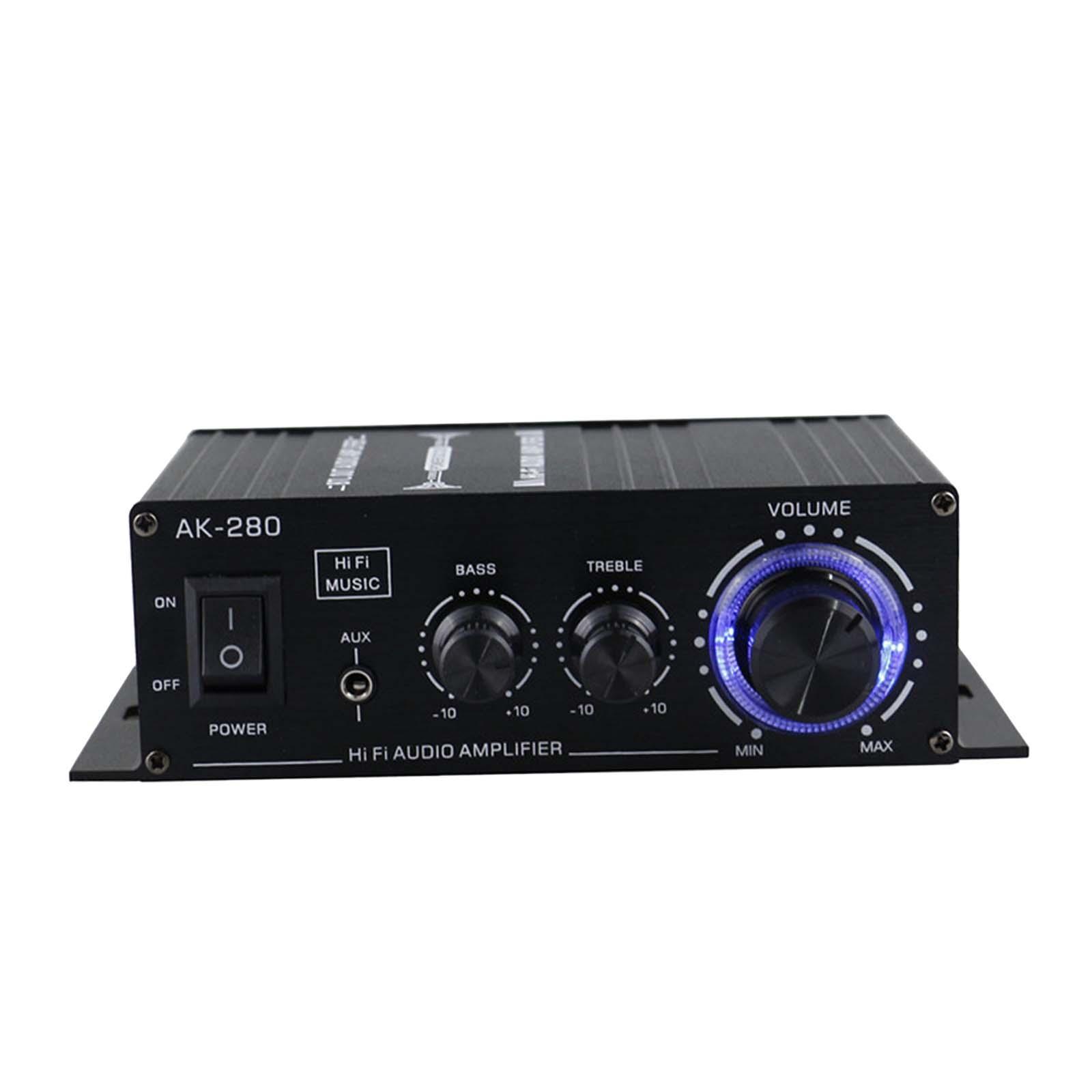 280 Stereo Audio Power Amplifier Dual Channel 40wx2 12V Stereo