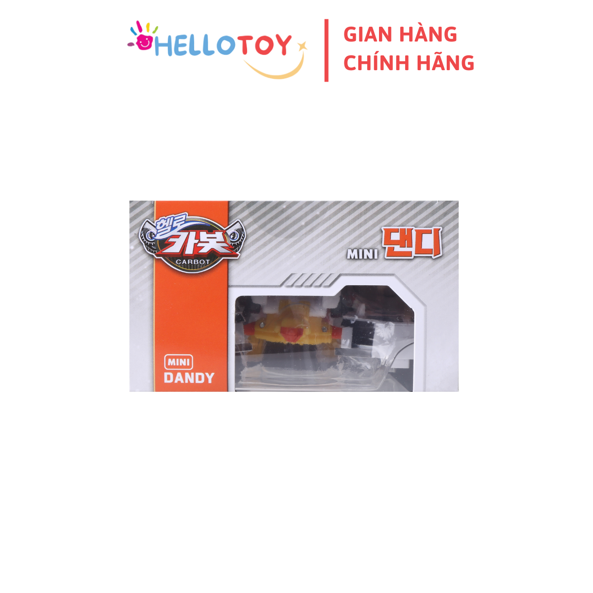 Đồ Chơi Mô Hình Lắp Ráp Xe Hơi Biến Hình HELLO CARBOT Mini Dandy 64/120