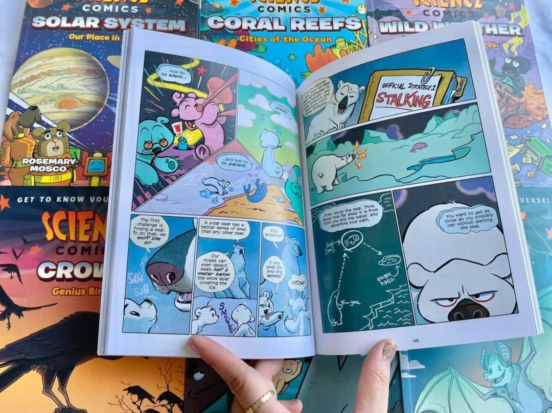 Science Comics bộ nhập màu 23 quyển