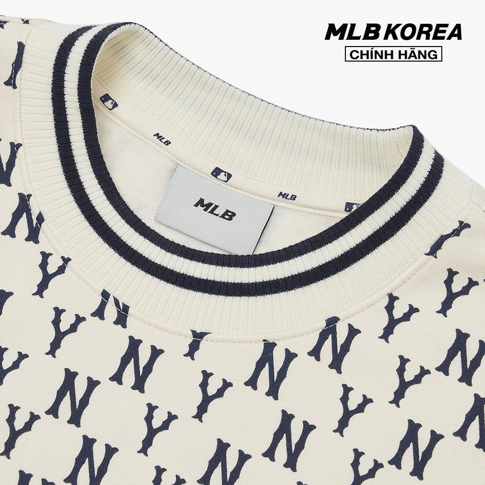 MLB - Áo sweatshirt tay dài phom suông Classic Monogram Front Brushed Overfit 3AMTM0926