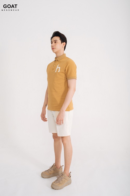 Áo Thun Polo Nam Ngắn Tay Cổ Bẻ GOAT MENSWEAR