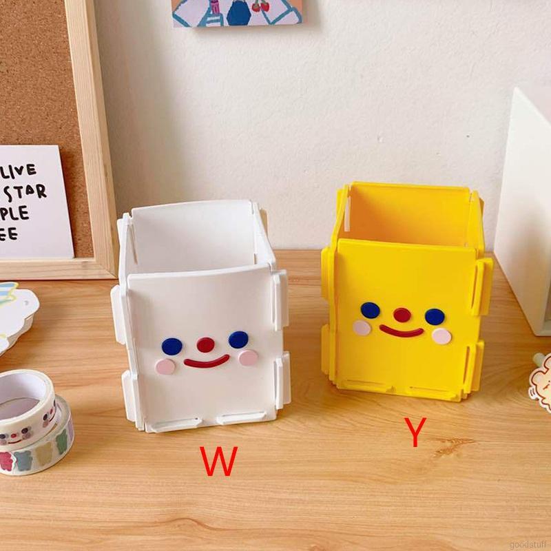 1 Hộp Đựng Bút Để Bàn Dễ Thương