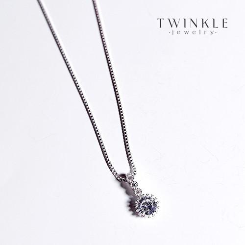 Dây Chuyền Bạc Twinkle Jewelry Necklace Diamond DC0001