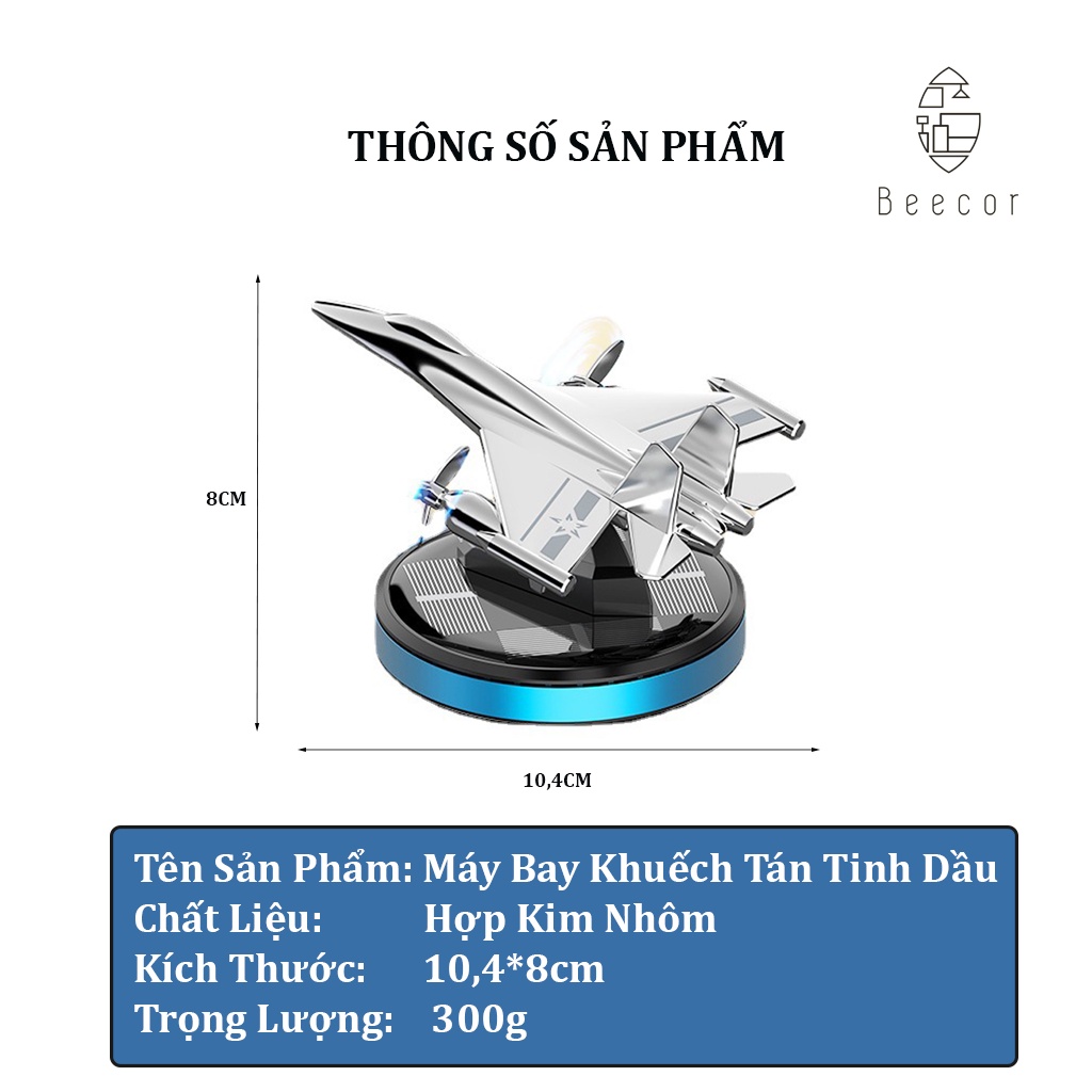 NƯỚC HOA Ô TÔ Năng Lượng Mặt Trời MH Máy Bay Trực Thăng, Khuếch Tán Hương Thơm, Khử Mùi Ô Tô Tặng Kèm Tinh Dầu