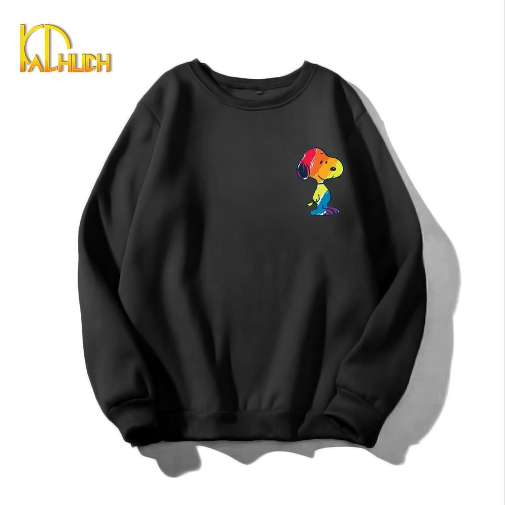 ÁO SWEATER UNISEX IN SNOOPY
