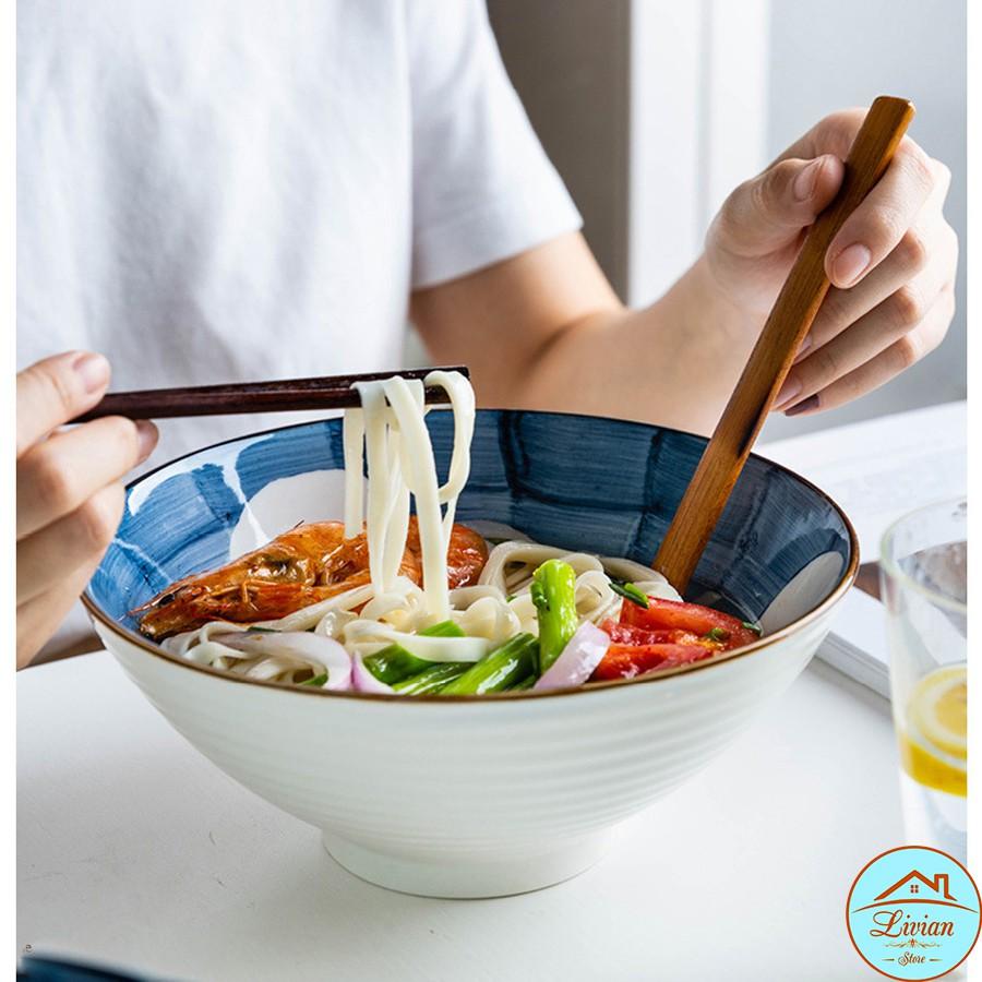 Bát tô, tô sứ ăn mì nhiều họa tiết dung tích 900ml phong cách Nhật Bản - HÀNG CÓ SẴN