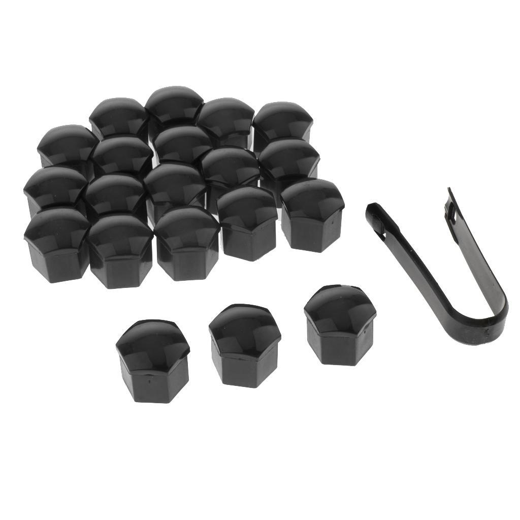 Car Wheel Nut Hub Screw Cover Lug Nur Cover 19mm Rims