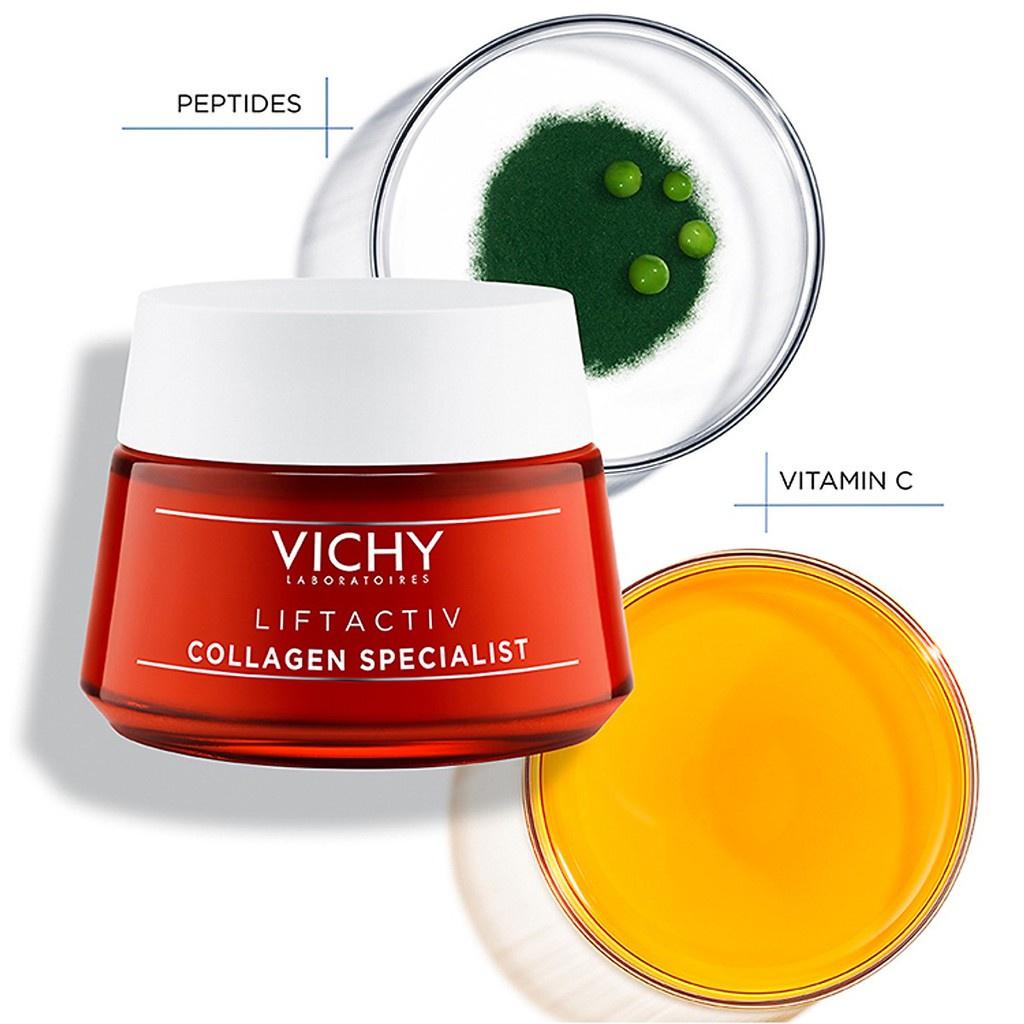 Kem Dưỡng Vichy Collagen Liftactiv Collagen Specialist Chuyên Biệt 50ml