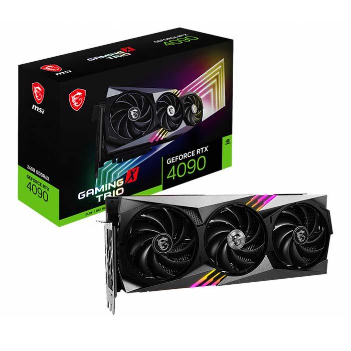 Cạc Màn Hình MMSI GeForce RTX 4090 GAMING X TRIO 24G - Hàng Chính Hãng