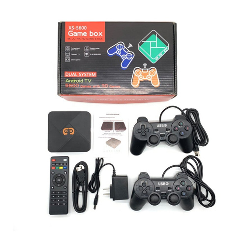 Máy Chơi Game Cầm Tay Điện Tử 4 Nút HDMI Không Dây Tích Hợp Hơn 5600+ Trò Chơi Cho PSP / PS1 / FC / NES