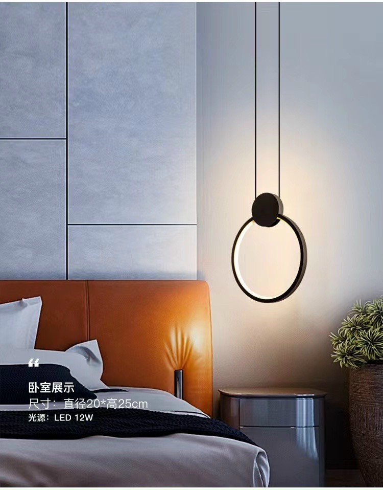 Đèn thả tab đầu giường - đèn thả LED trang trí thông tầng - Đèn thả bàn ăn