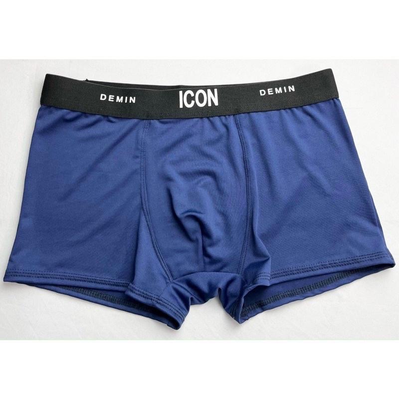 Quần lót boxer nam, quần sịp đùi thun lạnh icon thông thoáng