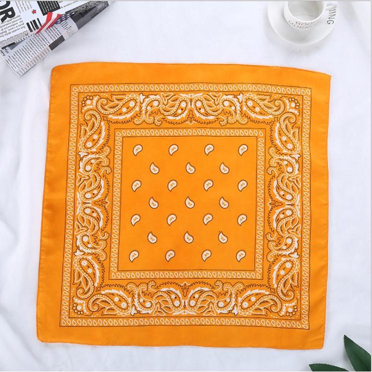 Khăn bandana turban vuông thời trang hàn quốc siêu nhiều màu tăng thêm điểm nhấn đầy tinh tế - Trắng