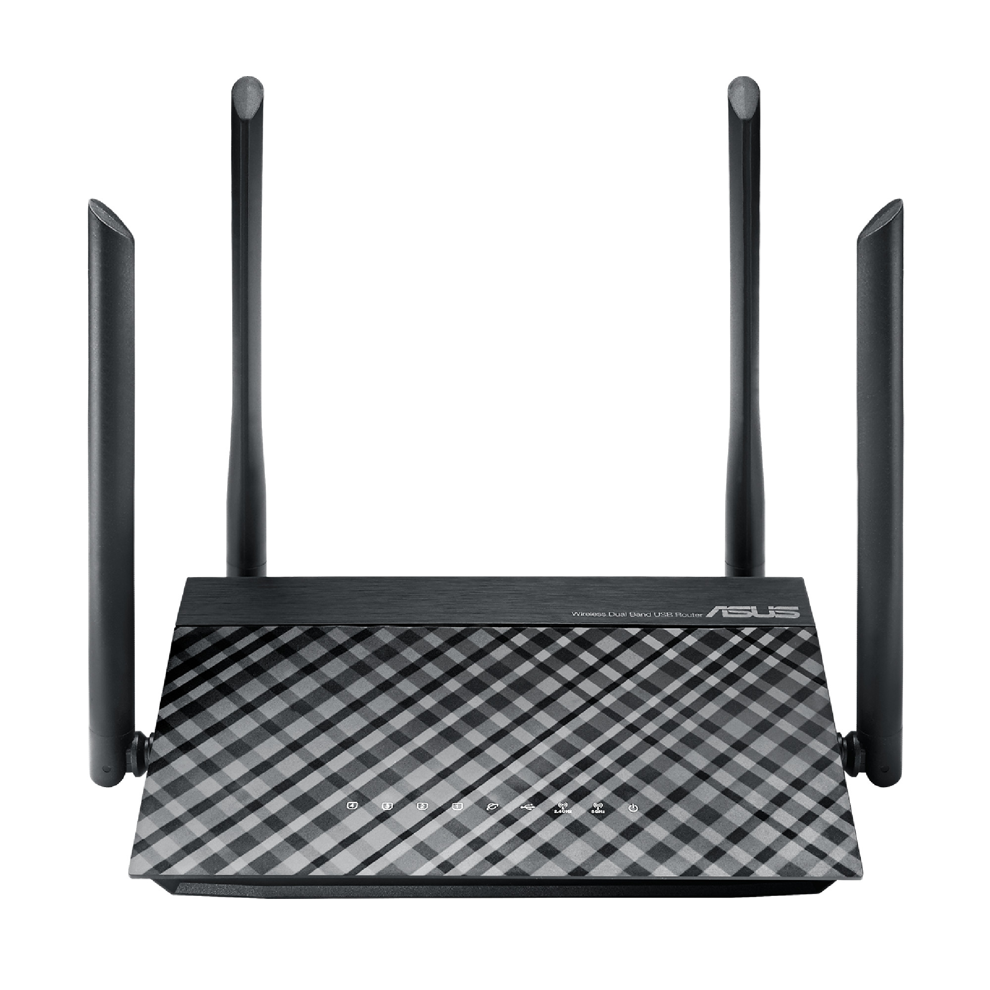 Thiết Bị Phát Wifi Băng Tần Kép 4 ăng-ten Asus RT-AC1200 V2 - Chức năng quản lý dành cho cha mẹ - Hàng Chính Hãng