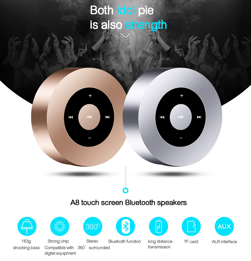 Combo Loa Nghe Nhạc Bluetooth MSTK-8A + Tặng Tai Nghe Bluetooth Nhét Tai (Màu Ngẫu Nhiên)