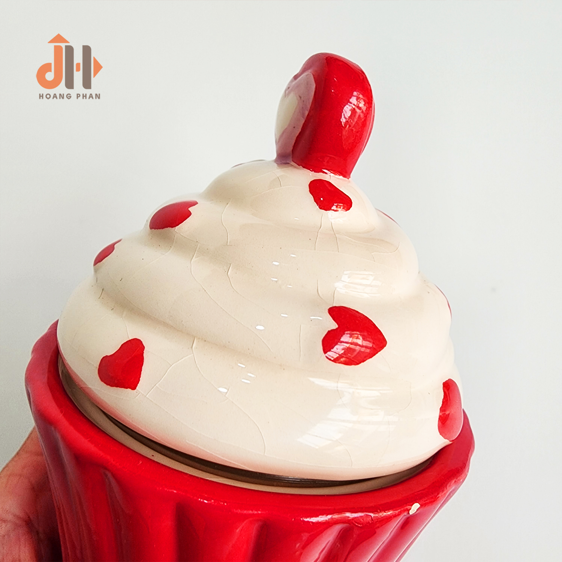 Hũ gốm Cucake đa năng