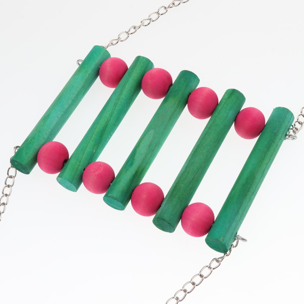 Pet Parrot Chew Swing/Tunnel/Bell Toys Cage Decoration Hanging Toy