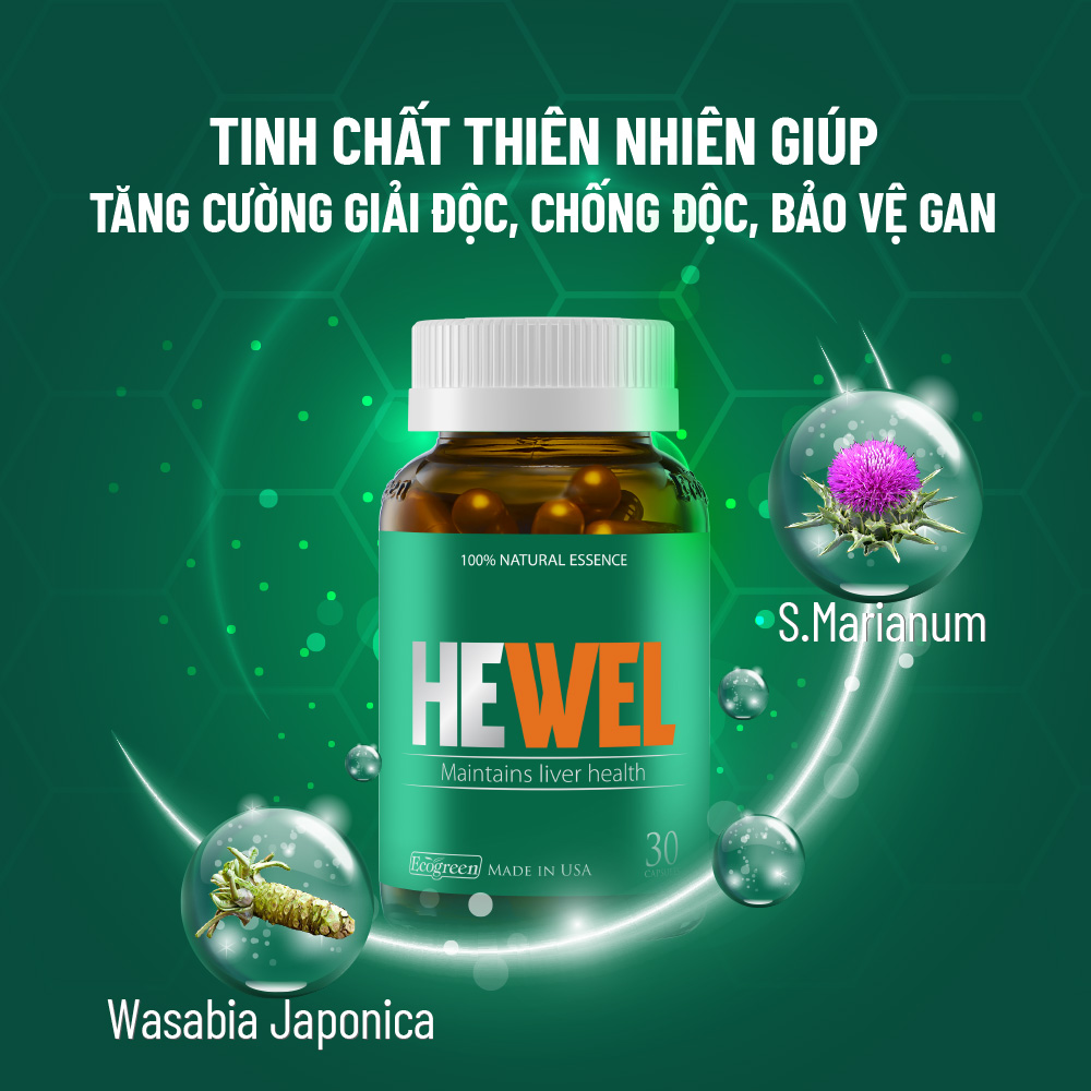 Viên uống HEWEL bổ gan (30 viên)