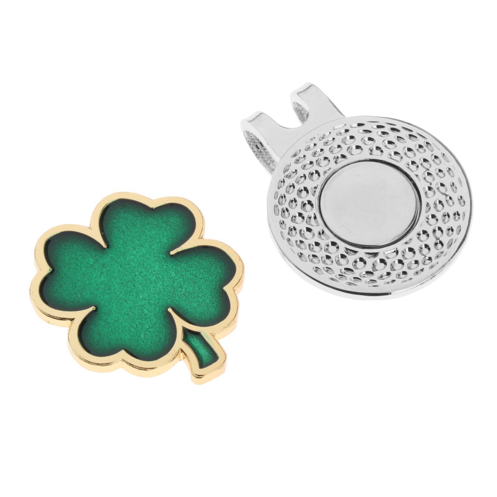 Golf Ball Marker Golf Accessories Ball Mark Hat Clip for Golfer Men Women