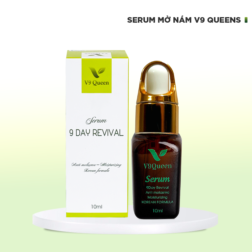 Hình ảnh Serum Trắng Da Mờ Nám Tàn Nhang V9Queen