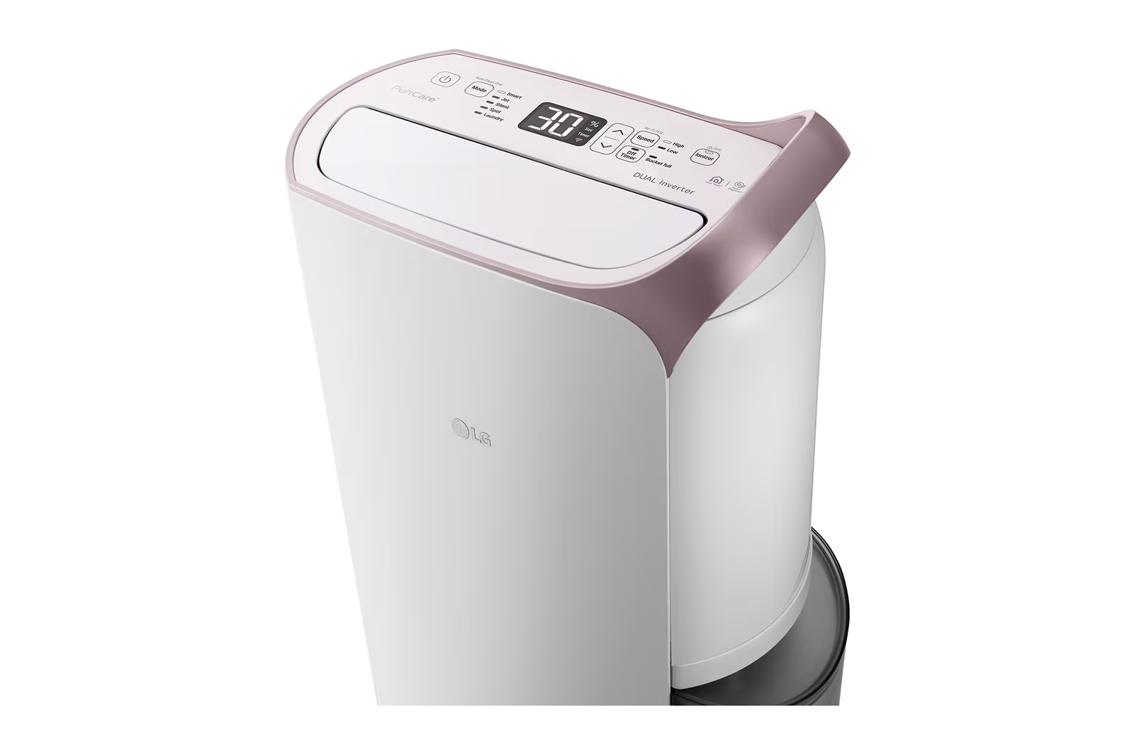 [Chỉ giao Miền Bắc] Máy hút ẩm LG Dual Inverter 19L màu trắng - MD19GQGE0- Hàng chính hãng