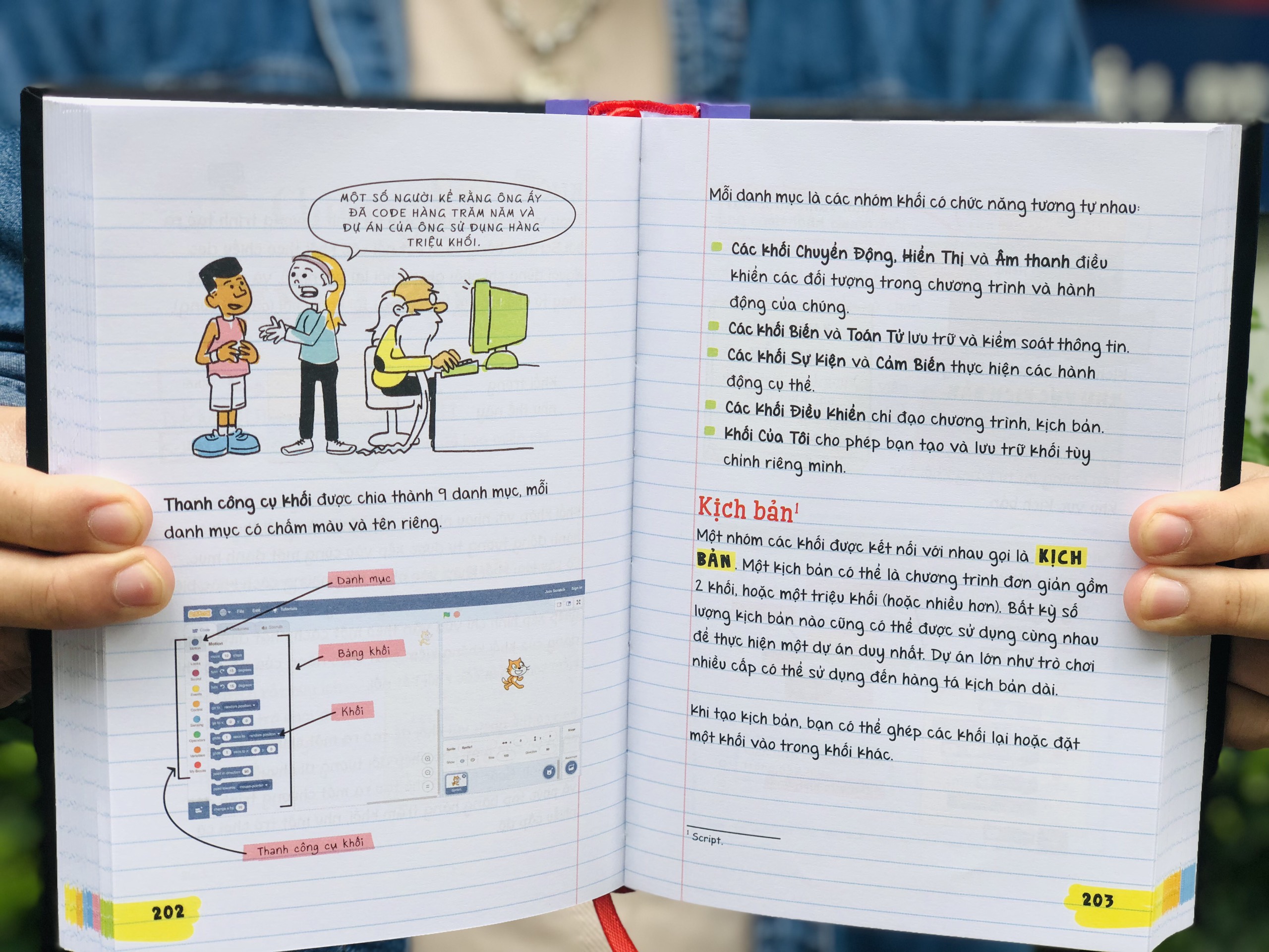 Sách sổ tay khoa học máy tính và mã hóa - Sách Học Lập Trình Cho Học Sinh - Á Châu Book, Bìa cứng in màu