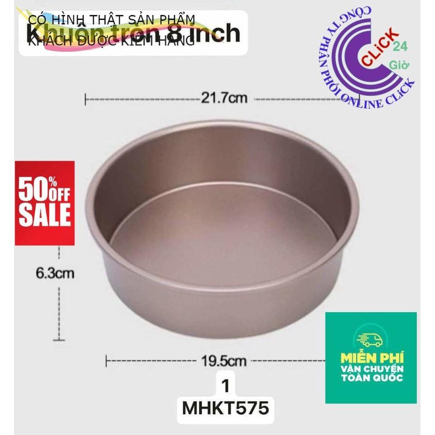 Bộ Khuôn 5 Cái Chống Dính Bằng Thép Carbon Màu Vàng Đồng - Nướng Bánh Ngon Đẹp Và An Toàn Sức Khỏe - Hàng Cao Cấp