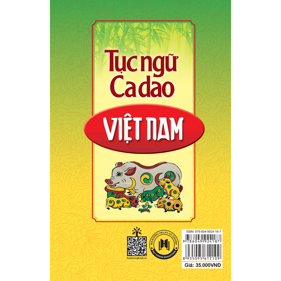 Tục Ngữ Ca Dao Việt Nam (Tái Bản)