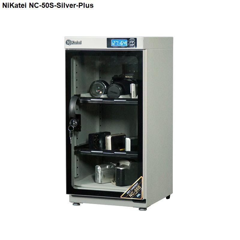 Tủ chống ẩm cao cấp Nikatei NC-50S Silver Plus- Hàng chính hãng