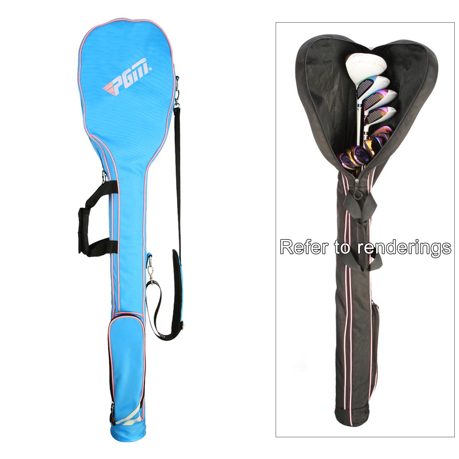 Golf Club Sunday Bag Course Practice 8-9 Clubs Pencil