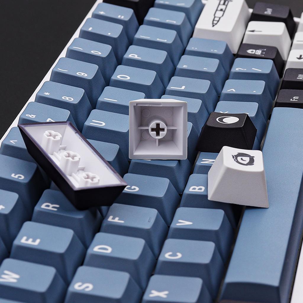 GMK Apollo Keycap, 139 phím PBT Keycaps Cherry Profile DYE-SUB Cá nhân hóa GMK Keycaps cho bàn phím cơ