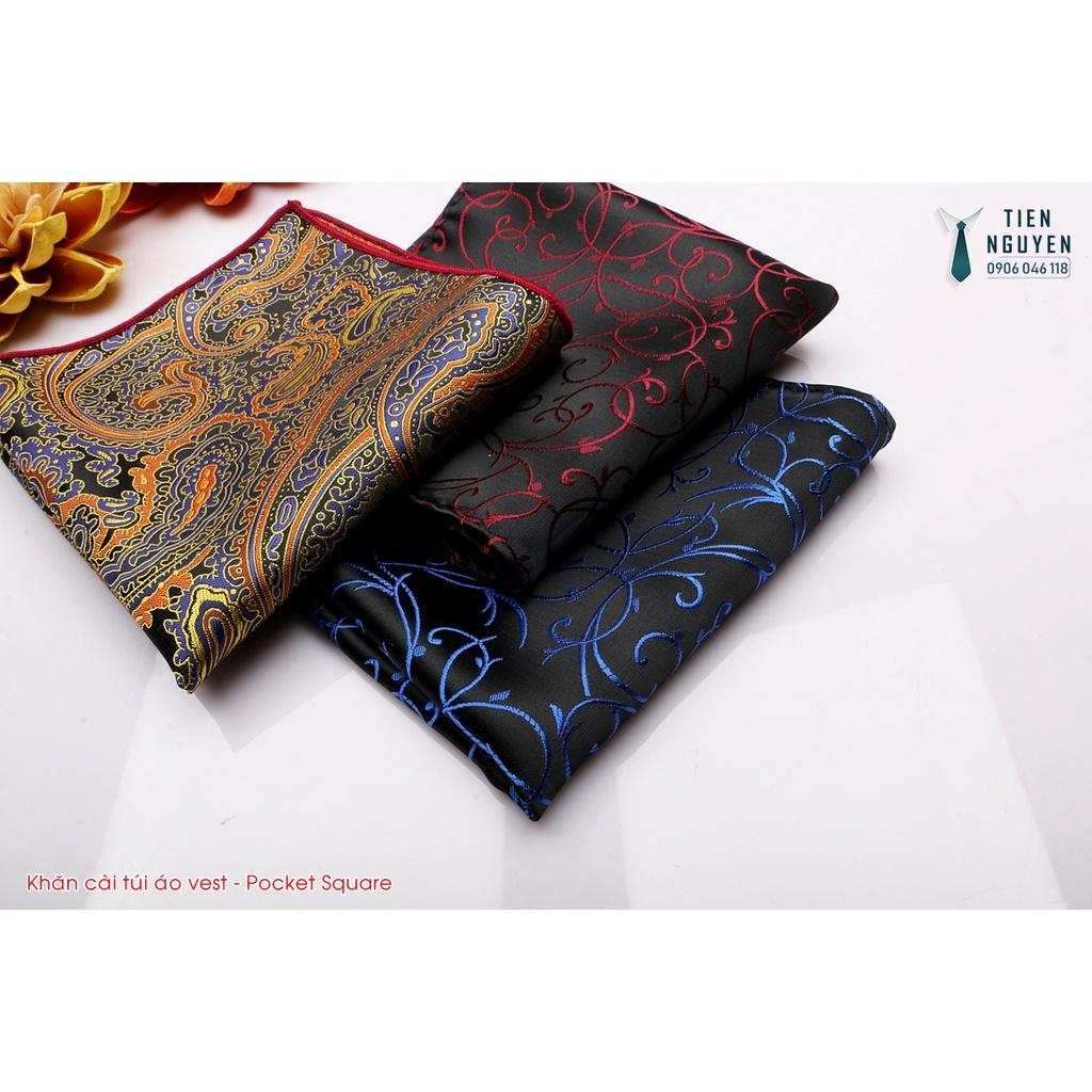 Khăn Cài Túi Áo Vest - Pocket Square - Phụ Kiện Cài túi áo