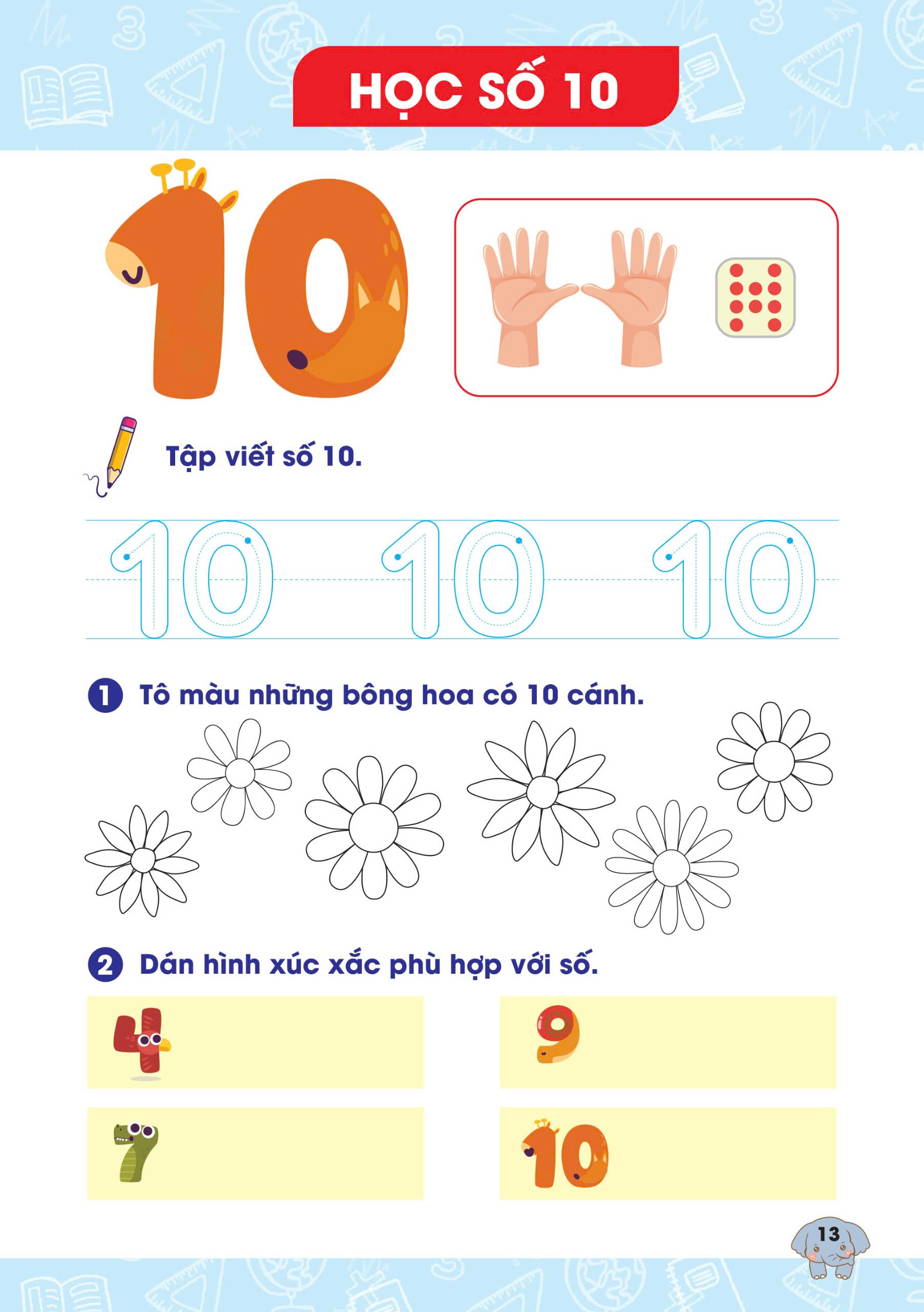 Sách - Chinh phục toán theo phương pháp giáo dục Montessori - Tập 1 - Làm quen với số đếm