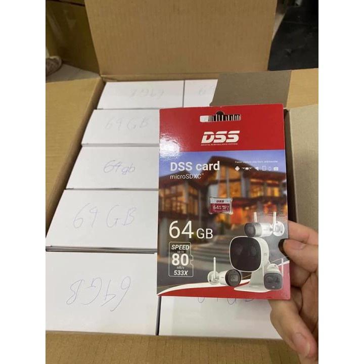 Thẻ Nhớ 32G 64G DAHUA DSS Micro SD chuyên dụng camera điện thoại - Hàng chính hãng
