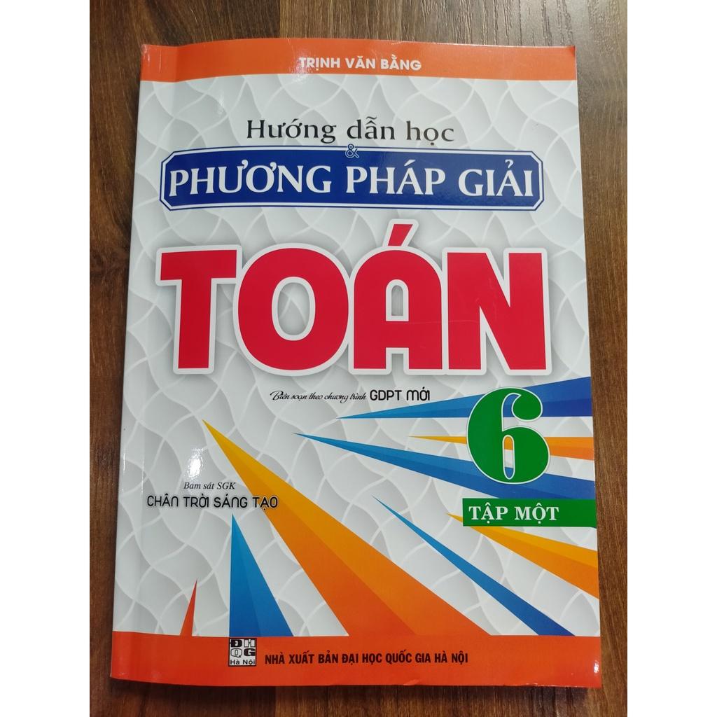 Sách - Combo Hướng dẫn học phương pháp giải Toán 6 tập 1 + 2 HA-MK