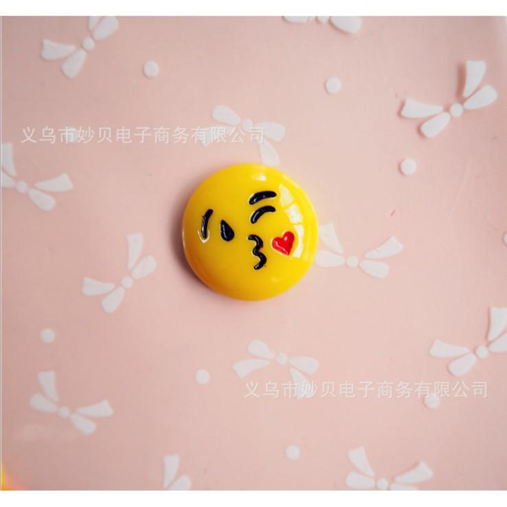 *HN* Charm emotion biểu cảm mặt cười dễ thương cho các bạn trang trí vỏ điện thoại, làm Jibbitz, DIY