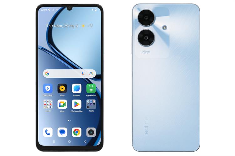Điện thoại Realme Note 60 (6GB/128GB) Màn hình 6.74&quot; ,Kháng nước IP68 ,Rom tiếng việt - Hàng nhập khẩu Nhật