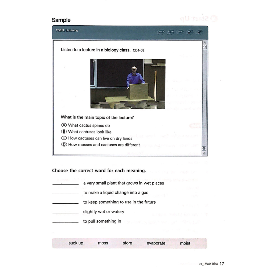 TOEFL iBT Activator Listening Intermediate (Kèm CD)