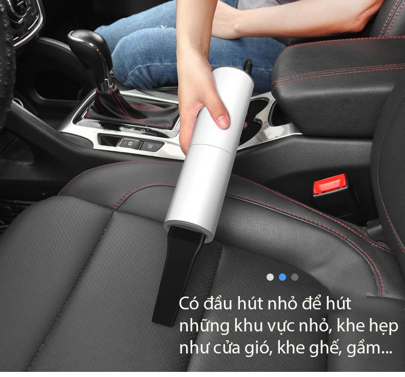 Máy hút bụi dùng cho oto ô tô dùng tẩu 12V tuy nhỏ nhưng khỏe D606