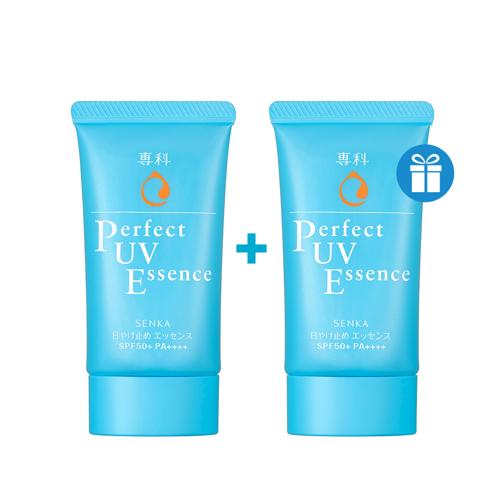 Tinh chất chống nắng Senka Perfect UV Essence 50g tặng Tinh chất chống nắng Senka Perfect UV Essence 50g