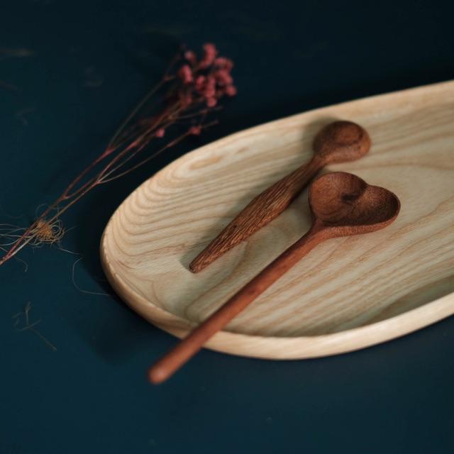 Khay gỗ hình trái xoài - khay gỗ đựng đồ ăn