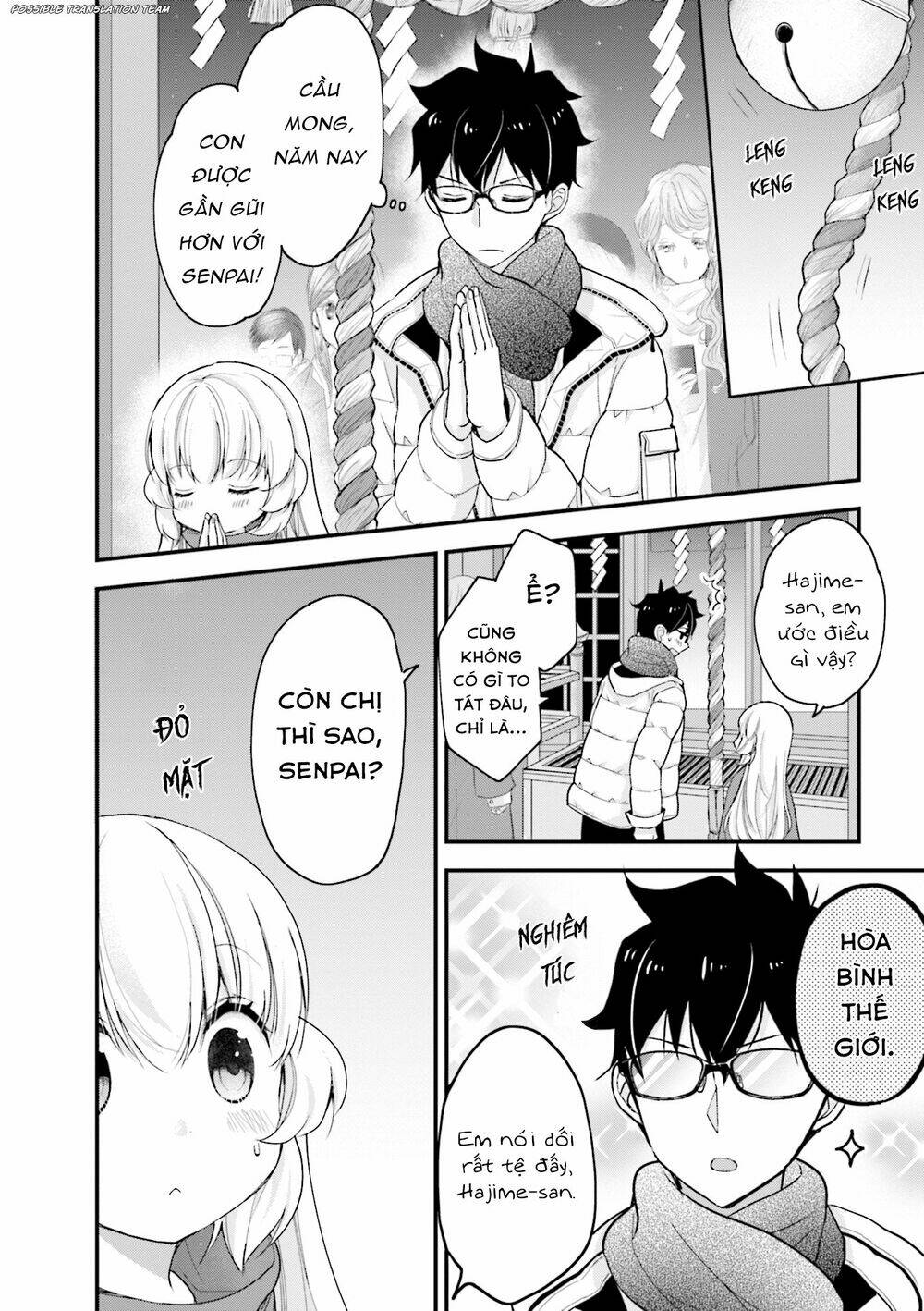 senpai kiêm bạn gái nhỏ nhắn của tôi rất dễ thương chapter 10 4