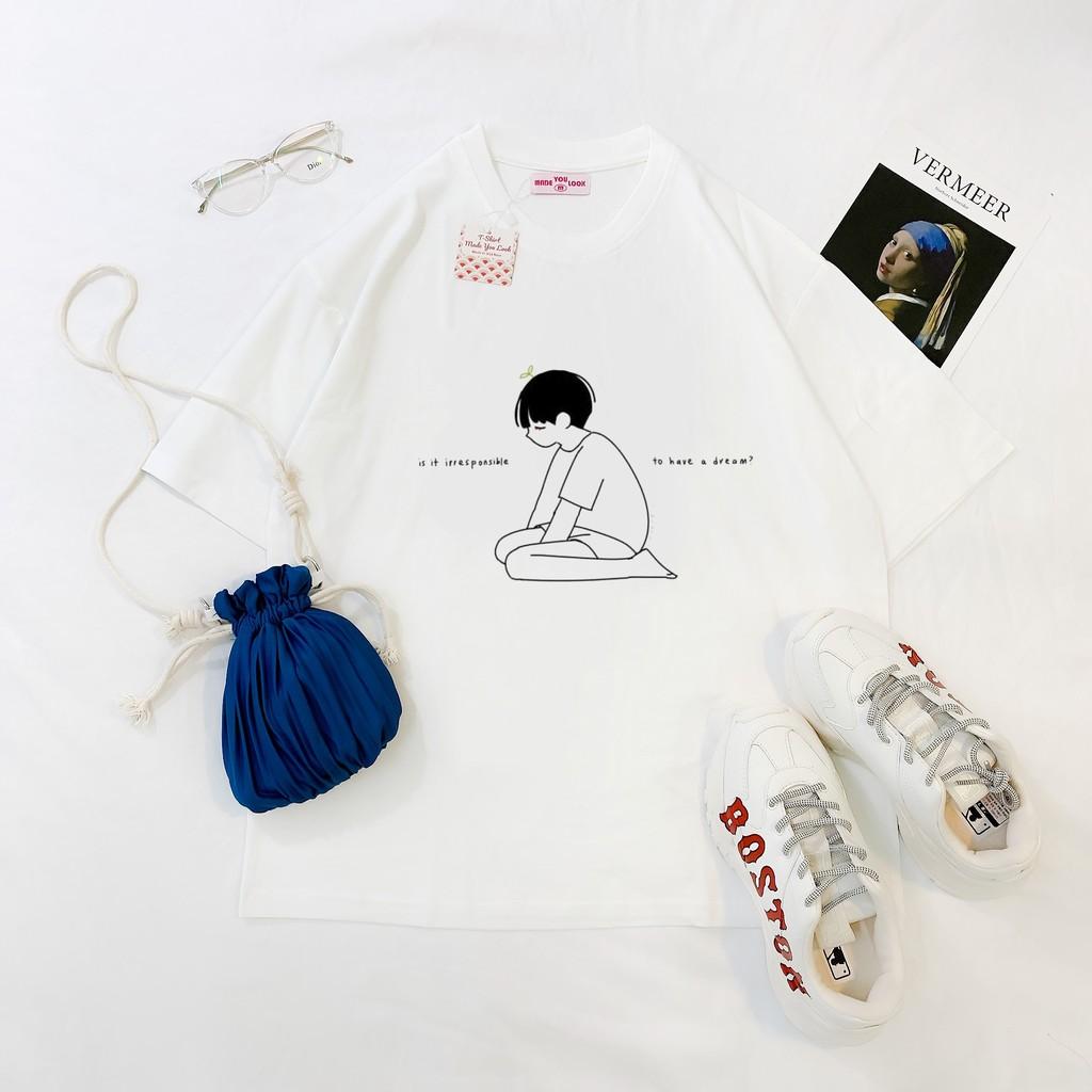 Áo thun tay lỡ Irresponsible phông Unisex nam nữ tee oversize form rộng pull Ulzzang Streetwear Hàn Quốc vải mềm