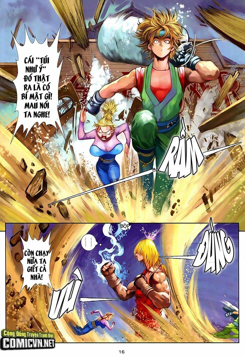 ba động quyền z hadouken zero chapter 3 16