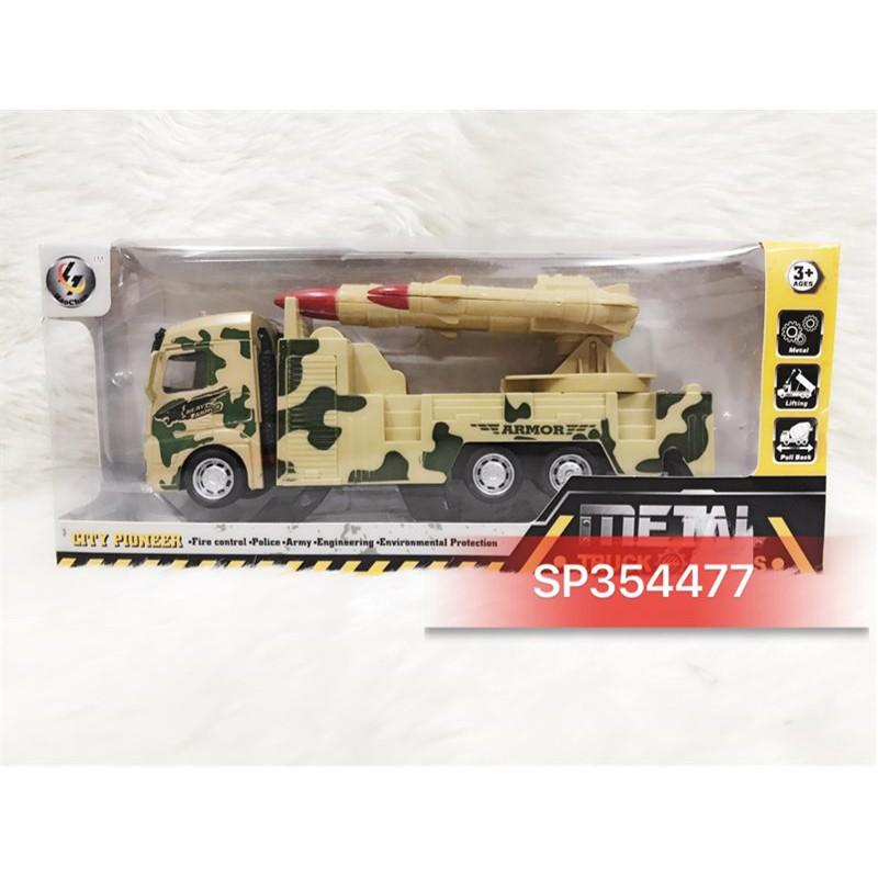 HỘP XE TẢI QUÂN SẮT TRỚN Metal Truck, 8402 - SP354477